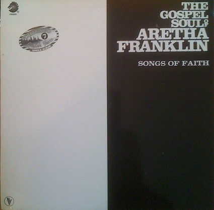Aretha Franklin ‎– Songs Of Faith - 1981-Blues Style: Gospel ( Rare Vinyl )