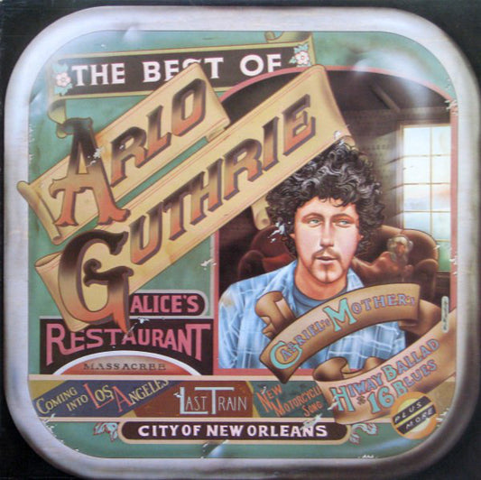 Arlo Guthrie ‎– The Best Of Arlo Guthrie - 1977- Folk Rock (vinyl)