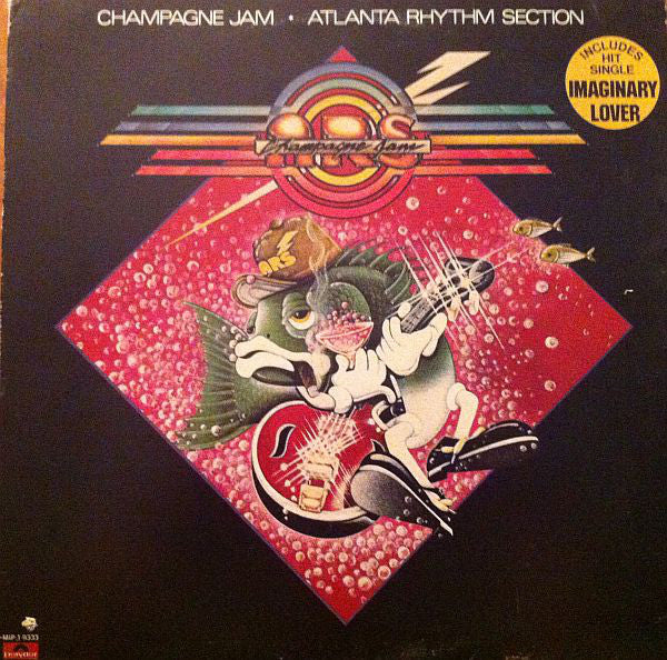 Atlanta Rhythm Section ‎– Champagne Jam -1978 - Southern Rock (clearance vinyl)  Overstocked