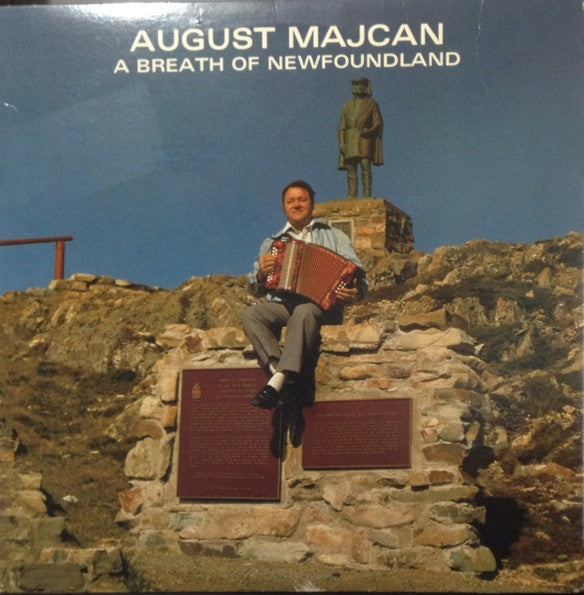 August Majcan A Breath Of Newfoundland - 1984-Folk, World, & Country , Newfoundland ,Maritimes (Vinyl)