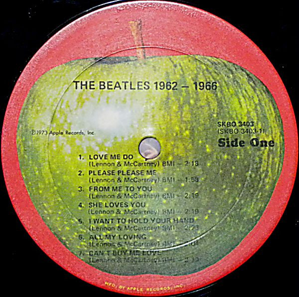 The Beatles – 1962–1966 – 1973 – Rock / Pop / British Invasion 2 lps (vinyl)