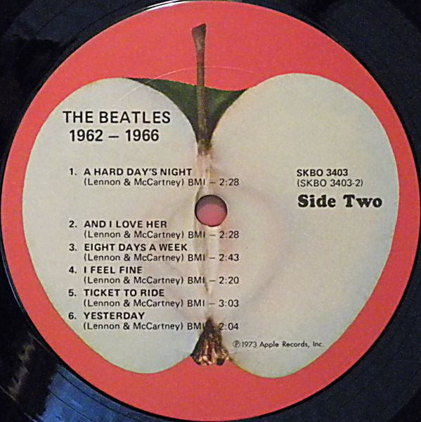 The Beatles – 1962–1966 – 1973 – Rock / Pop / British Invasion 2 lps (vinyl)