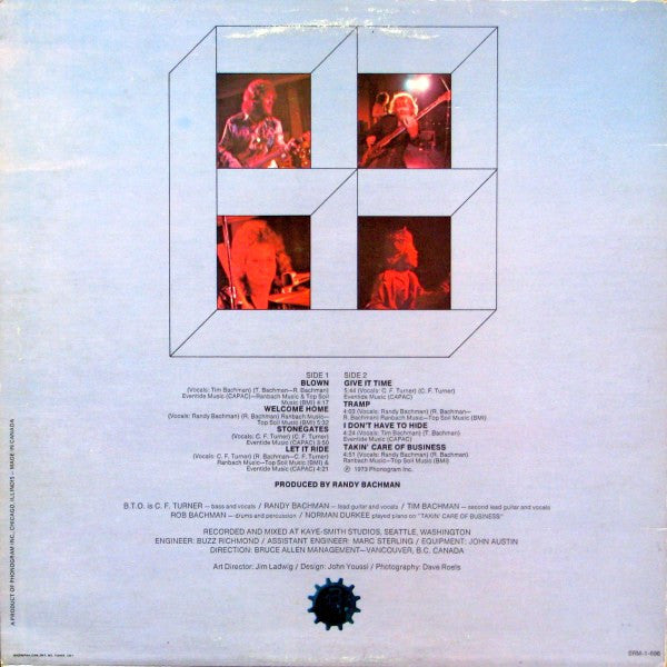 Bachman-Turner Overdrive ‎– Bachman-Turner Overdrive II -1973 Classic Rock (vinyl)
