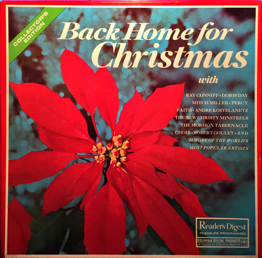 Back Home For Christmas 4 lps - Readers Digest - Christmas (Vinyl)