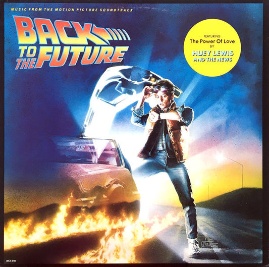 Back To The Future - Music From The Motion Picture Soundtrack - 1985-Soundtrack, Theme, Doo Wop, Pop Rock, Synth-pop (vinyl)