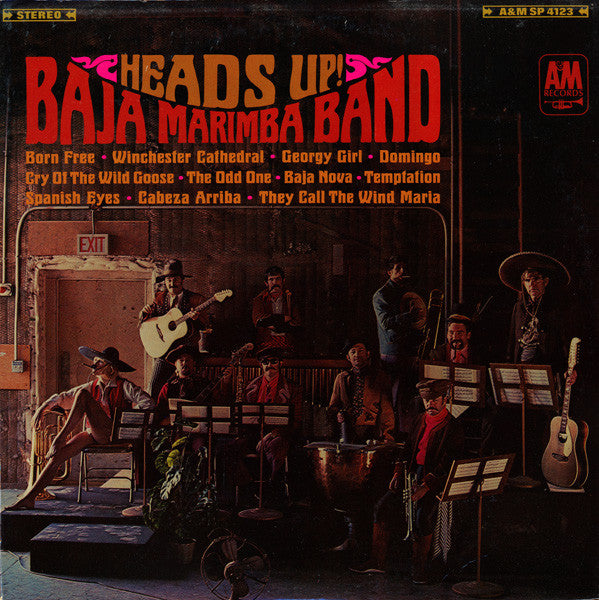 Baja Marimba Band – Heads Up!-1967=Latin Jazz (Clearance Vinyl)