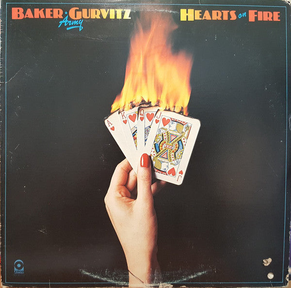 Baker Gurvitz Army – Hearts On Fire  1976 Rock (Vinyl)