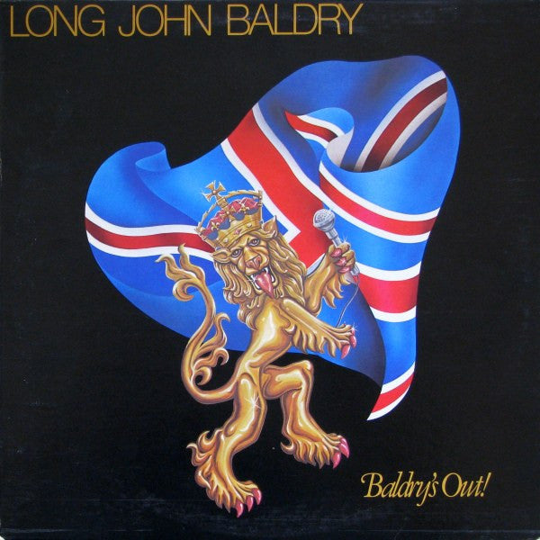 Long John Baldry- Baldry's Out !1979 Blues rock ( vinyl ) *Bargain Bin