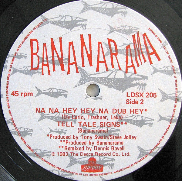 Bananarama – Na Na Hey Hey Kiss Him Goodbye - 1983-	Electronic Style: Synth-pop (vinyl)