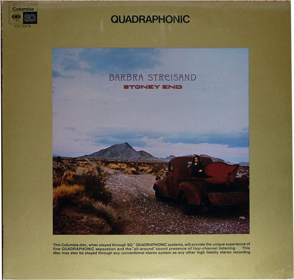 Barbra Streisand – Stoney End - 1972-Soft Rock, Vocal, Ballad (Vinyl)
