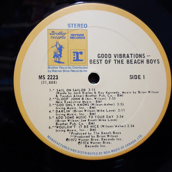 The Beach Boys – Good Vibrations: Best Of The Beach Boys 1975-	Psychedelic Rock, Pop Rock, Surf