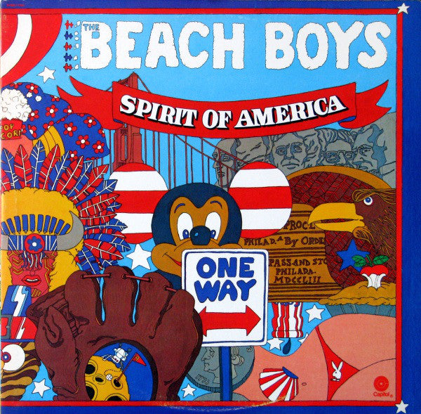 Beach Boys, The ‎– Spirit Of America -1975 (2 lps) Surf, Pop Rock (vinyl)