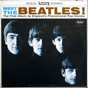 The Beatles ‎– Meet The Beatles! - 1975-Beat, Rock &amp; Roll (vinyl) Orange Label