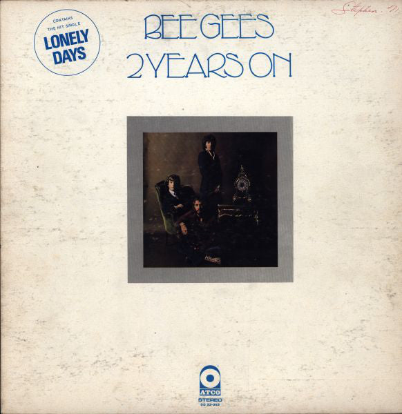 Bee Gees ‎– 2 Years On - 1971-ock, Pop Style: Folk Rock, Ballad, Symphonic Rock (vinyl)