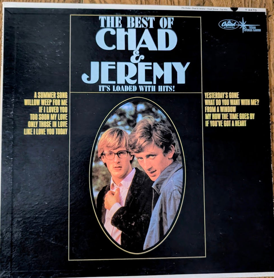 Chad & Jeremy – The Best Of Chad & Jeremy 1966 Pop Style: Folk Rock (Vinyl) Mint copy
