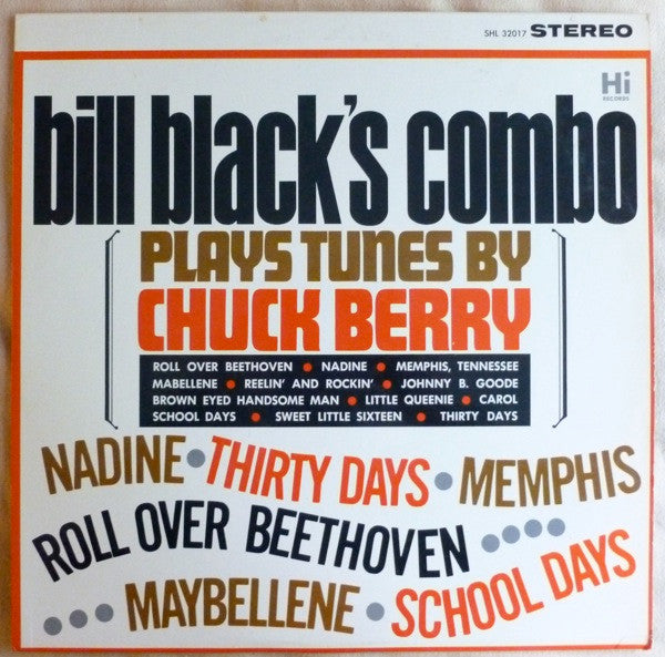 Bill Black's Combo  Plays Tunes By Chuck Berry - 1964-Jazz, Rock ( vinyl )