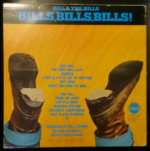 Bill & The Bills – Bills, Bills, Bills! (Rock/New Wave, Vinyl LP) ELMO 755