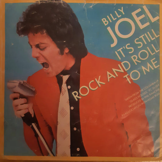 Billy Joel – It's Still Rock And Roll To Me -	 Vinyl, 7", 45 RPM, Single, Stereo (vinyl)