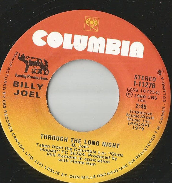 Billy Joel – It's Still Rock And Roll To Me -	 Vinyl, 7", 45 RPM, Single, Stereo (vinyl)