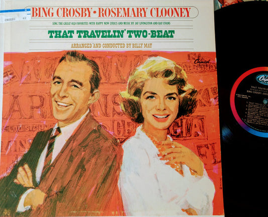 Bing Crosby & Rosemary Clooney – That Travelin’ Two-Beat (1965) Vocal Jazz / Dixieland (vinyl) Mint