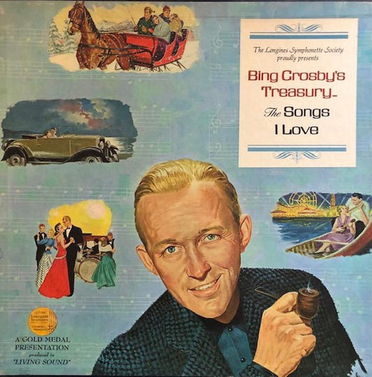 Bing Crosby & The Longines Symphonette Bing Crosby's Treasury - The Songs I Love - 6 lp  Jazz, Pop, Stageset- Swing (vinyl)