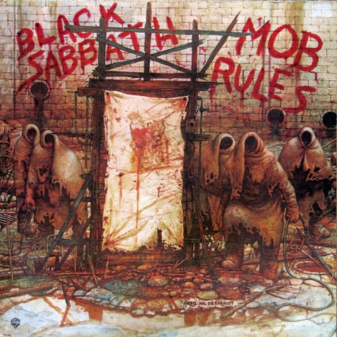 Black Sabbath - Mob Rules 1981- Heavy Metal (vinyl) HTF !