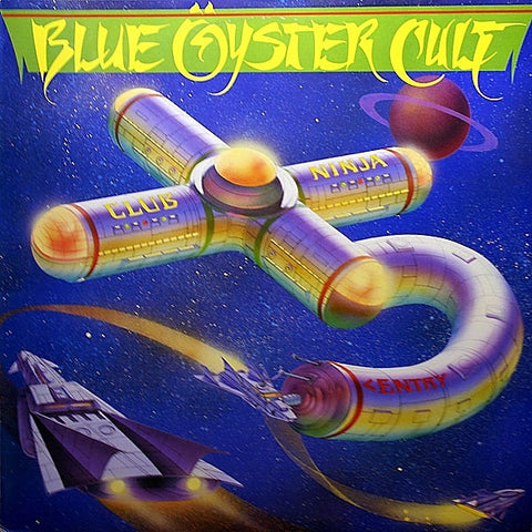 Blue Oyster Cult Club Ninja -1988- Space Rock, Hard Rock (Vinyl) Near Mint