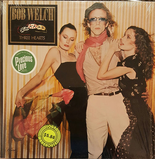 Bob Welch ‎– Three Hearts - 1979 Rock (vinyl)