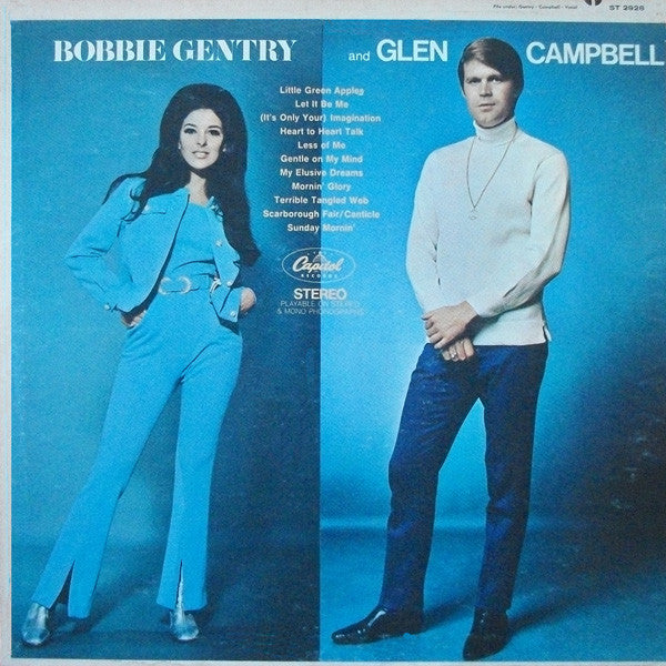 Bobbie Gentry And Glen Campbell ‎– Bobbie Gentry & Glen Campbell -1968 Country Ballad (vinyl)