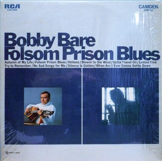 Bobby Bare – Folsom Prison Blues - 1968-Folk, World, & Country (Vinyl)