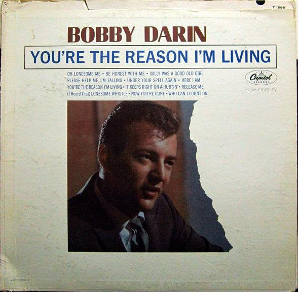 Bobby Darin ‎– You're The Reason I'm Living -1963 -  Vocal, Ballad (vinyl)