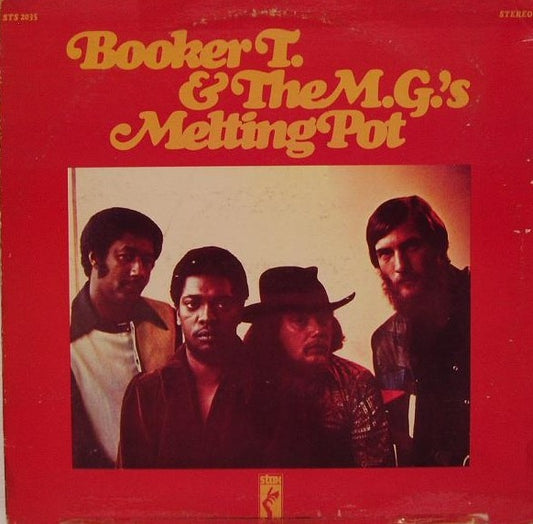 Booker T & The MG's ‎– Melting Pot- 1971 Funk & Soul ( Clearance Vinyl ) One side quite marked up