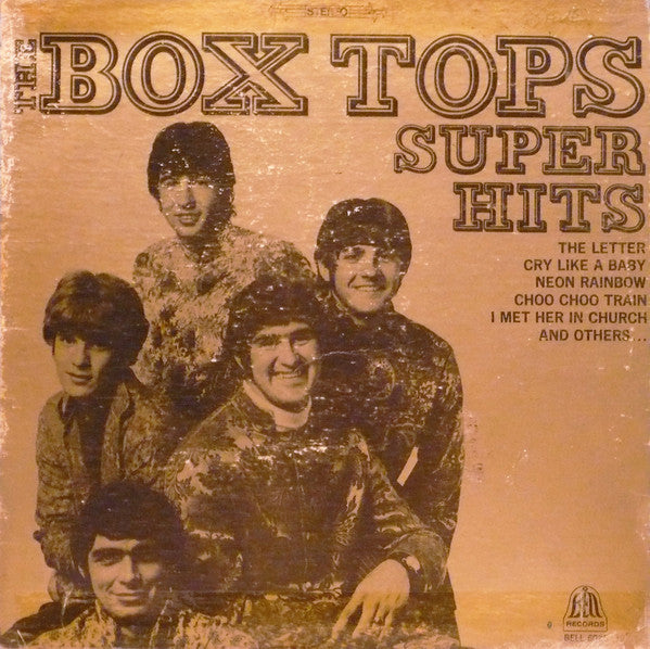 Box Tops ‎– Super Hits -1968-  Rock & Roll (vinyl)