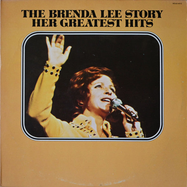 Brenda Lee – The Brenda Lee Story Her Greatest Hits -2 lp set - 1980-	Folk, World, & Country (Vinyl)