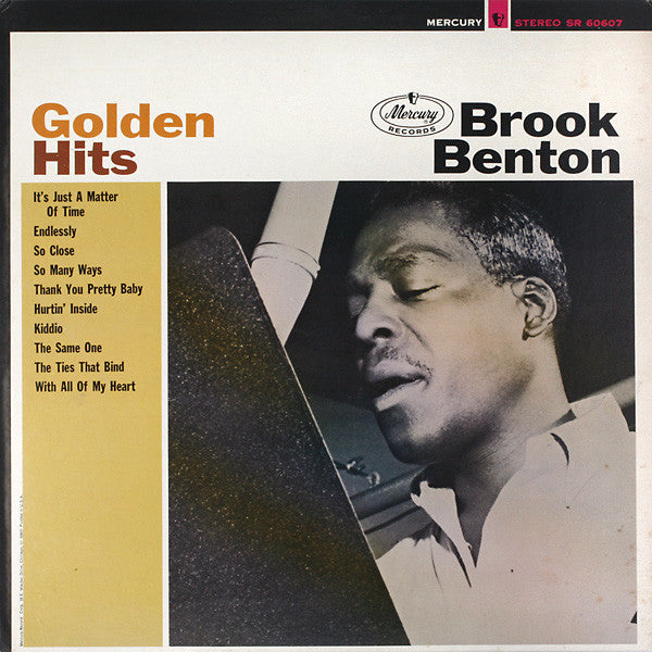 Brook Benton ‎– Golden Hits -1961-  Jazz, Funk , Soul , Rhythm & Blues (vinyl)