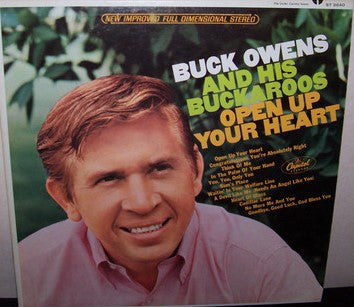 Buck Owens And His Buckaroos – Open Up Your Heart - 1966 - Country (Vinyl)