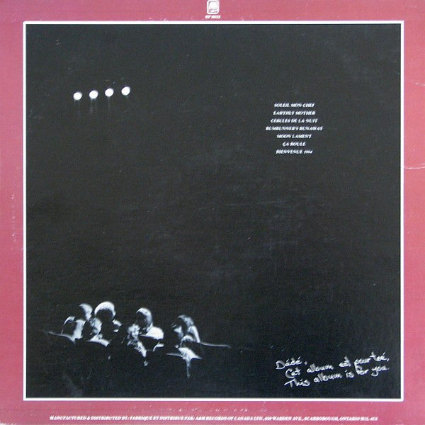 CANO – Eclipse (Folk‑Rock/Franco‑Ontarian, Vinyl LP) SP‑9033