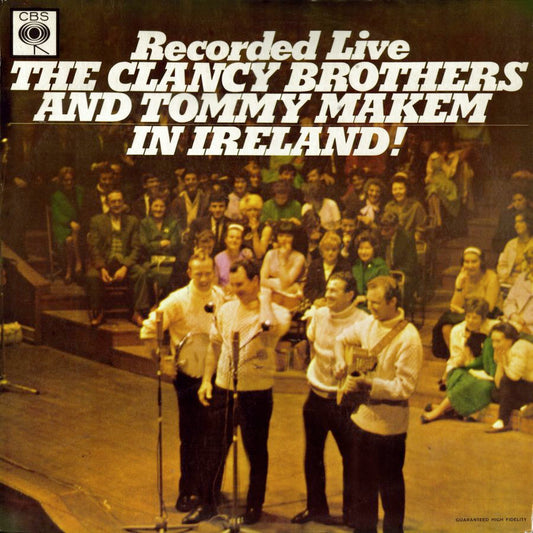 Clancy Brothers,The  & Tommy Makem- Recorded Live In Ireland - 1965 Celtic Folk (clearance vinyl) Bargain Bin