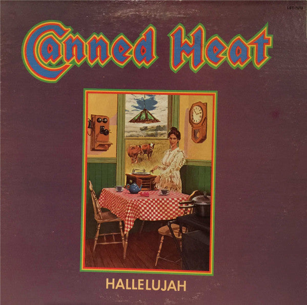 Canned Heat – Hallelujah  1969-Rock, Blues Style: Blues Rock (Vinyl)