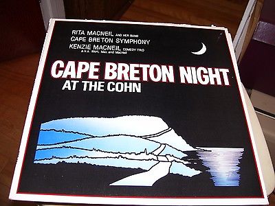 Cape Breton Night at the Cohn - 1982- Rita MacNeil And Her Band + ( Rare Vinyl)