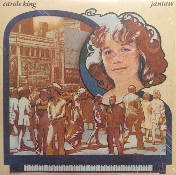 Carole King ‎– Fantasy -1973- Folk Rock, Acoustic (vinyl)