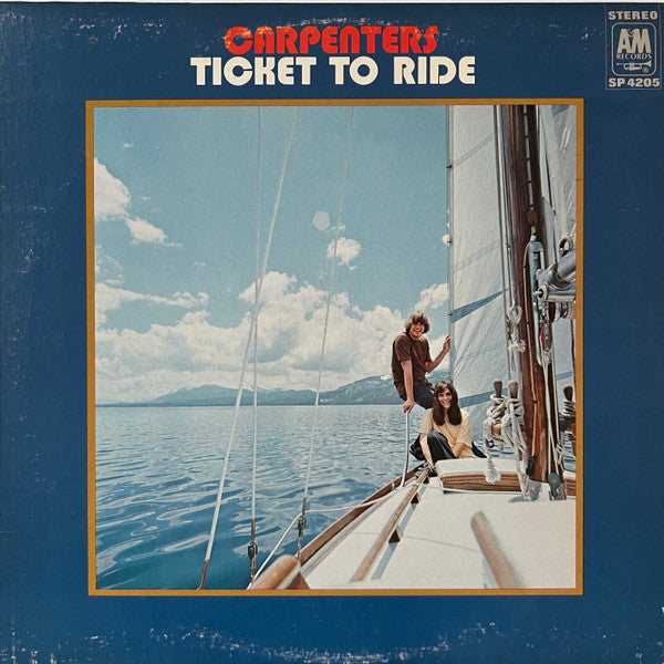 Carpenters – Ticket To Ride 1970-Rock, Pop Style: Soft Rock, Ballad (vinyl)Near Mint