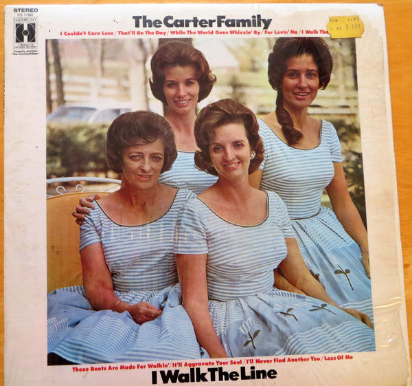Carter Family ‎– I Walk The Line -1967 -  Folk , Country (vinyl)