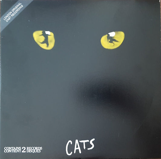 "Cats" Original London Cast ‎– Cats: Original London Cast Album - 1982- 2 lp set - Stage & Screen Style: Musical (vinyl)