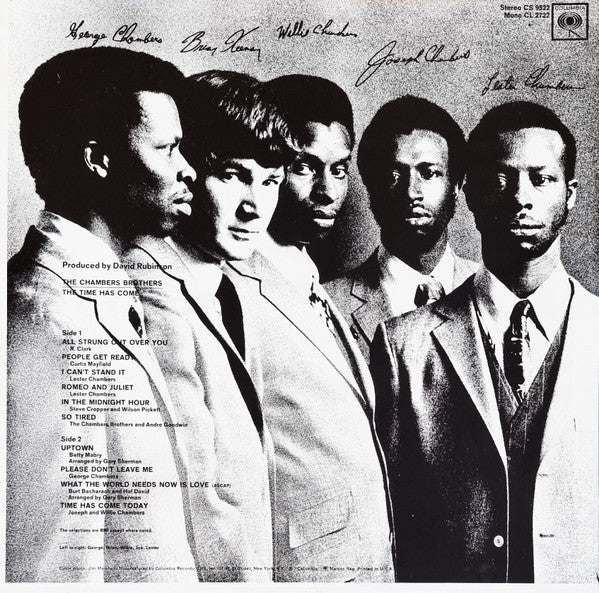 Chambers Brothers ‎– The Time Has Come - 1967- Psychedelic Rock, Soul, Psychedelic (rare vinyl)