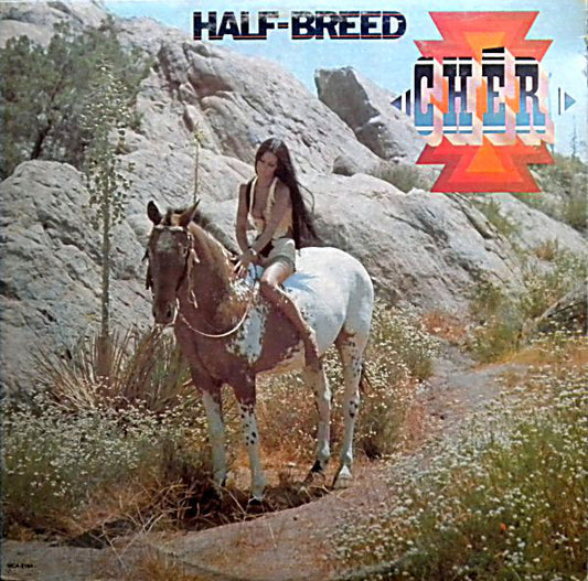 Cher ‎– Half-Breed -1972- pop Rock (vinyl) light marks on vinyl