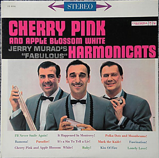 Jerry Murad's Fabulous Harmonicats – Cherry Pink And Apple Blossom White - 1960-  (Rare Vinyl)