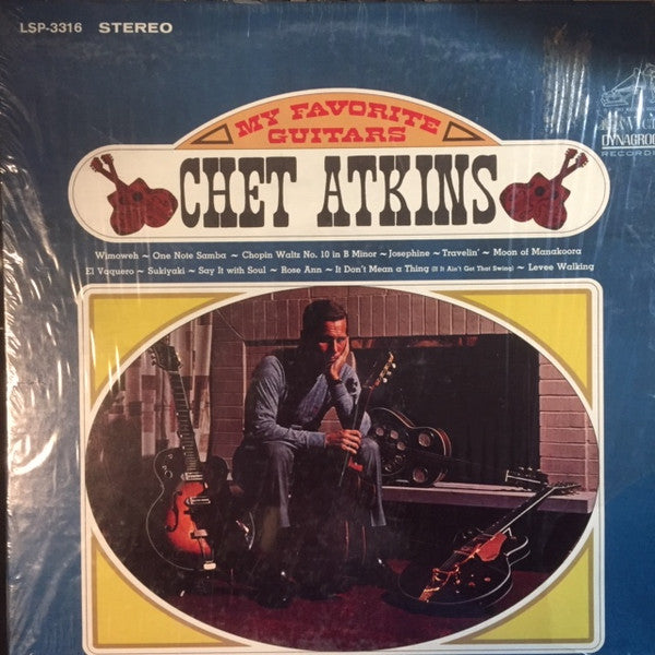 Chet Atkins – My Favorite Guitars (Country/Jazz/Pop Instrumental, Vinyl LP) LSP‑3316