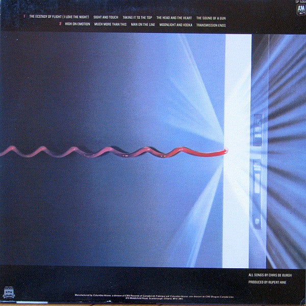 Chris de Burgh - Man On The Line   (clearance vinyl)