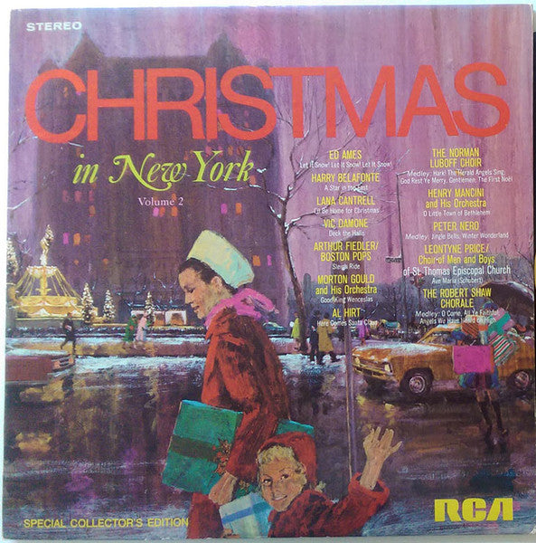 Christmas In New York Volume 2 - 1968-Jazz, Pop, Folk, World, & Country Style: Easy Listening, Religious, Holiday (Vinyl)